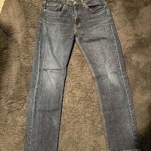 Levi's 505 Dark Blue Straight Jeans